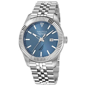 Orologio Uomo Nautica Argentato (Ø 43 mm)