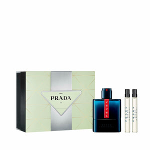 Cofanetto Profumo Uomo Prada EDT Luna Rossa Ocean 3 Pezzi