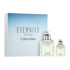 Cofanetto Profumo Uomo Calvin Klein Eternity Men EDT 2 Pezzi