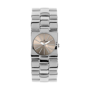 Orologio Unisex Alpha Saphir 271K Beige Argentato