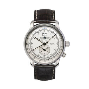 Orologio Uomo Zeppelin Zegarek Zeppelin 7640-1 męski Argentato