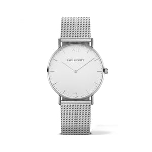 Orologio Uomo Paul Hewitt SA-S-ST-W-4M Argentato (Ø 36 mm)