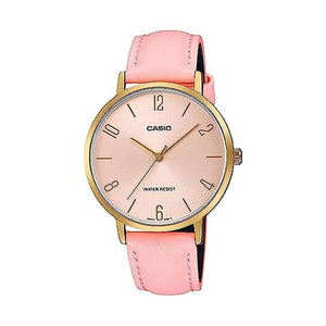 Orologio Donna Casio MINIMAL GOLD, LEATHER - PINK (Ø 34 mm)