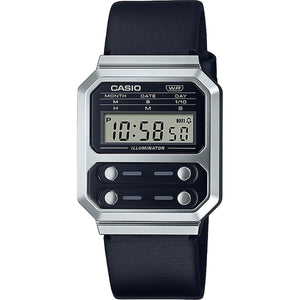 Orologio Unisex Casio F100 TRIBUTE - STEEL / BLACK ***SPECIAL PRICE*** Nero (Ø 40 mm)
