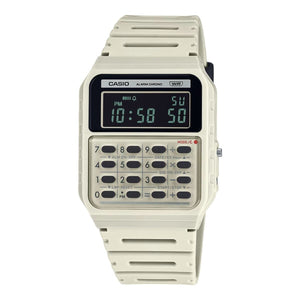 Orologio Uomo Casio CALCULATOR EDGY COLLECTION - CREAM
