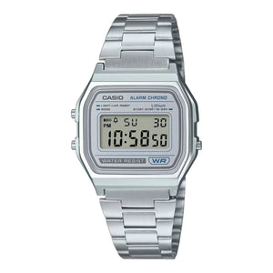 Orologio Uomo Casio A158WEA-7EF Argentato (Ø 33 mm)