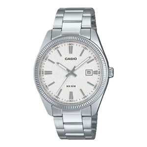 Orologio Uomo Casio DATE - WHITE, MATTE DIAL (Ø 38,5 mm)