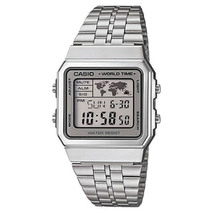 Orologio Unisex Casio A500WA-7D Argentato (Ø 39 mm)