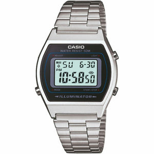 Orologio Uomo Casio B640WD-1AVEF Nero Argentato