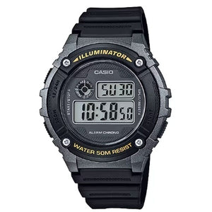 Orologio Uomo Casio ILLUMINATOR BLACK (Ø 43,5 mm)