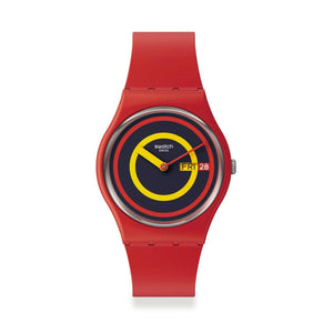 Orologio Uomo Swatch CONCENTRIC RED ( 34 mm)