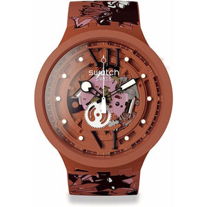 Orologio Uomo Swatch CAMOFLOWER COTTON ( 47 mm)