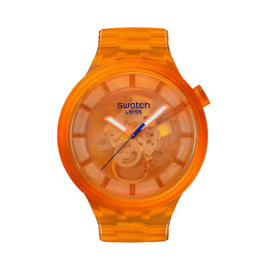 Orologio Uomo Swatch SB05O103 Arancio ( 47 mm)