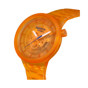 Orologio Uomo Swatch SB05O103 Arancio ( 47 mm)