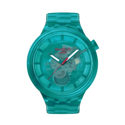 Orologio Uomo Swatch SB05L101 Verde ( 47 mm)