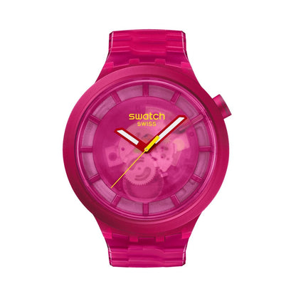 Orologio Uomo Swatch SB05P102 Rosa ( 47 mm)