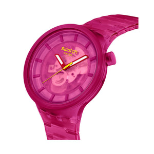 Orologio Uomo Swatch SB05P102 Rosa ( 47 mm)