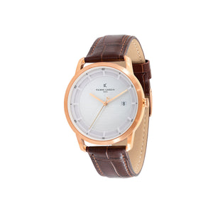 Orologio Uomo Pierre Cardin Bianco Dorato (Ø 43 mm)
