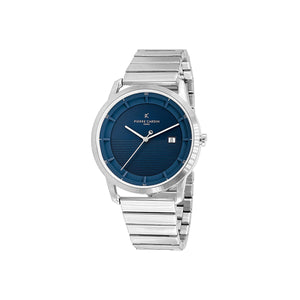 Orologio Uomo Pierre Cardin Bianco Dorato Argentato (Ø 43 mm)