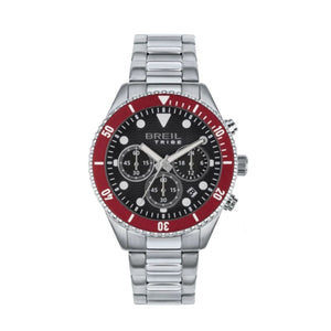 Orologio Uomo Breil EW0714 Nero Argentato (Ø 41 mm)