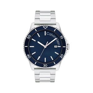 Orologio Uomo Calvin Klein Argentato (Ø 44 mm)