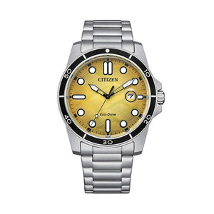 Orologio Uomo Citizen MARINE 1810 Giallo Argentato
