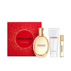 Cofanetto Profumo Donna Salvatore Ferragamo FIAMMA EDP 3 Pezzi