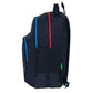 Zaino Scuola Benetton Sixties Blu Marino 32 x 42 x 15 cm