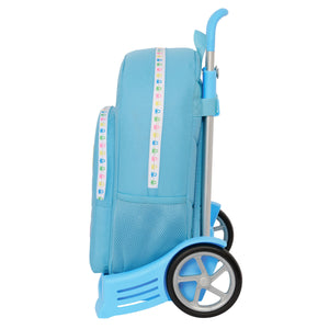 Trolley per la Scuola Benetton Spring Blu cielo 30 x 46 x 14 cm