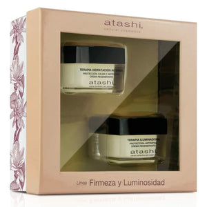 Set Cosmetica Atashi Firmeza Y Luminosidad Rassodante 2 Pezzi