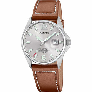 Orologio Uomo Calypso K5870/2 Marrone
