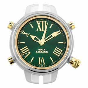 Orologio Unisex Watx & Colors RWA4047 Bianco Verde