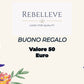 Buono Regalo Rebelleve